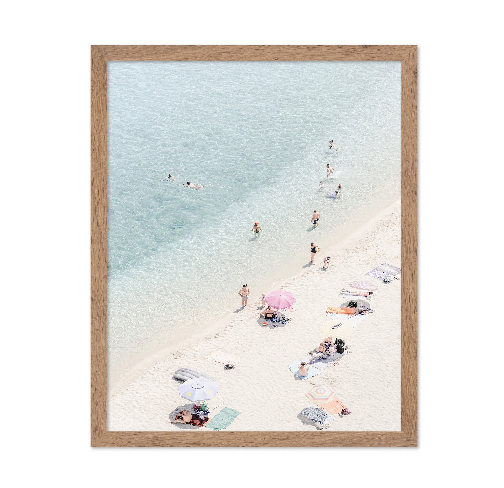 Aerial Beach Scene