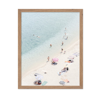 Aerial Beach Scene