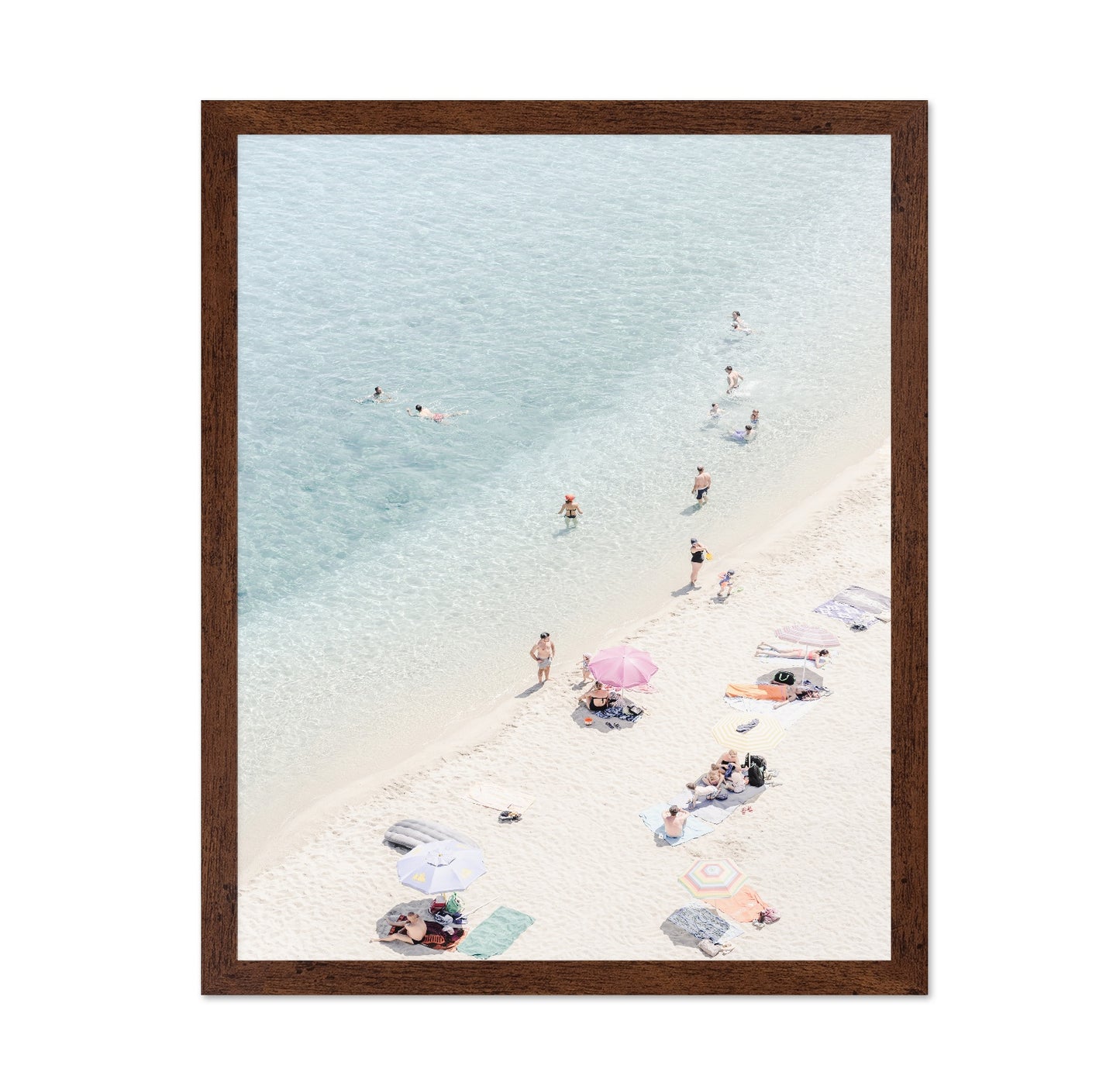 Aerial Beach Scene