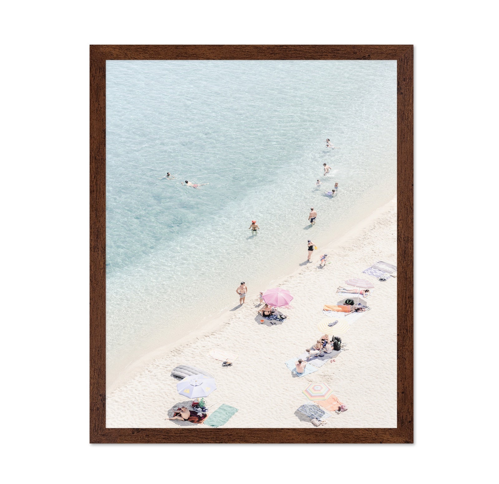 Aerial Beach Scene