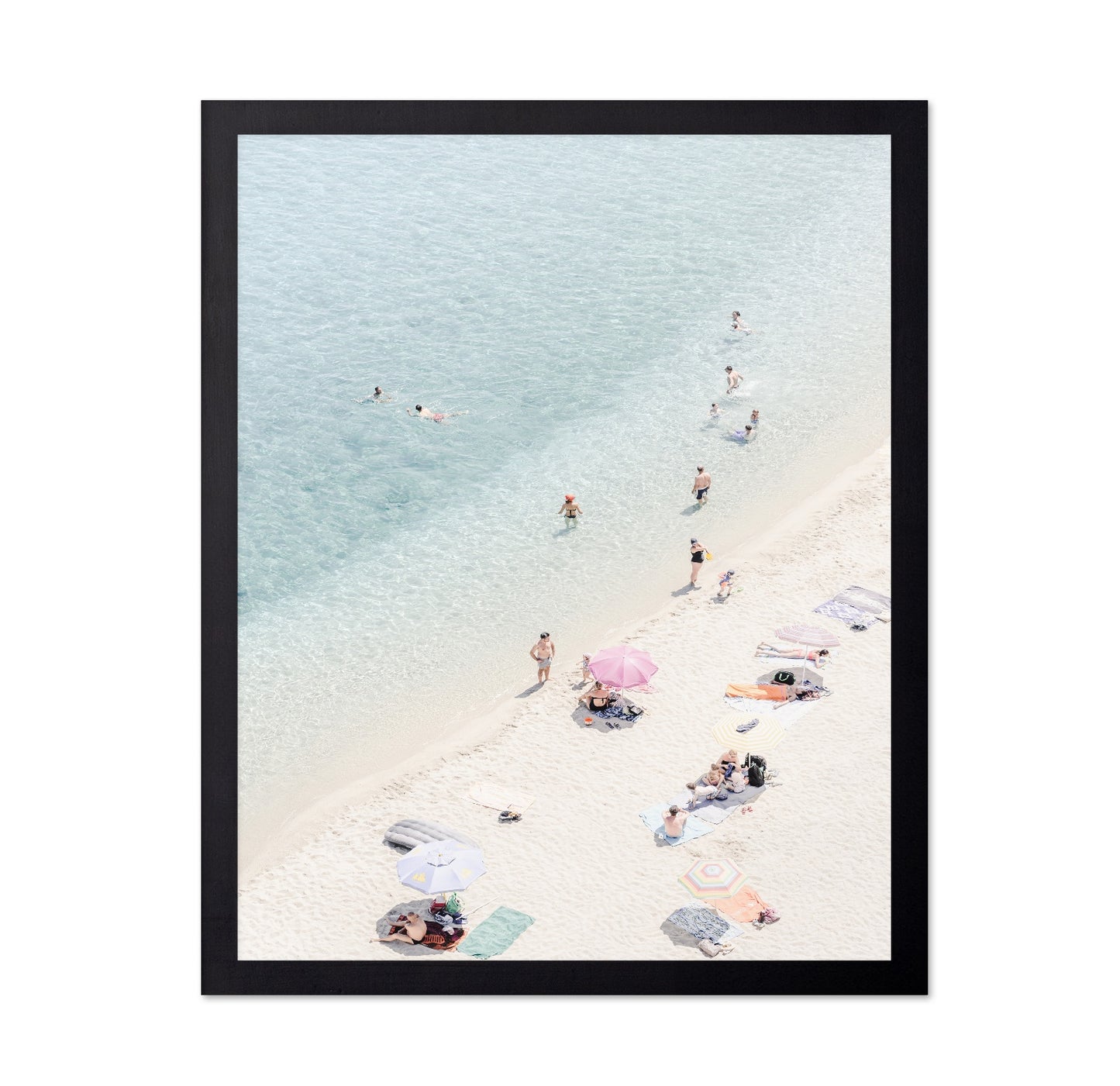 Aerial Beach Scene