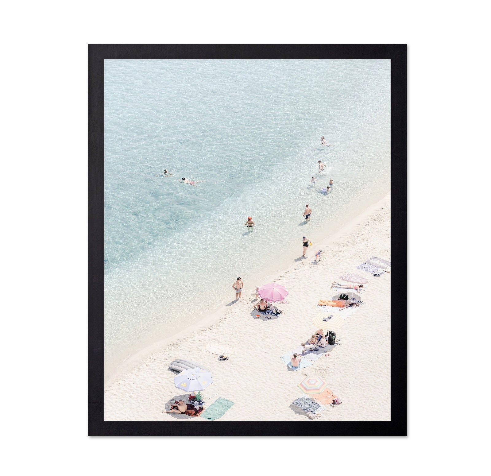 Aerial Beach Scene
