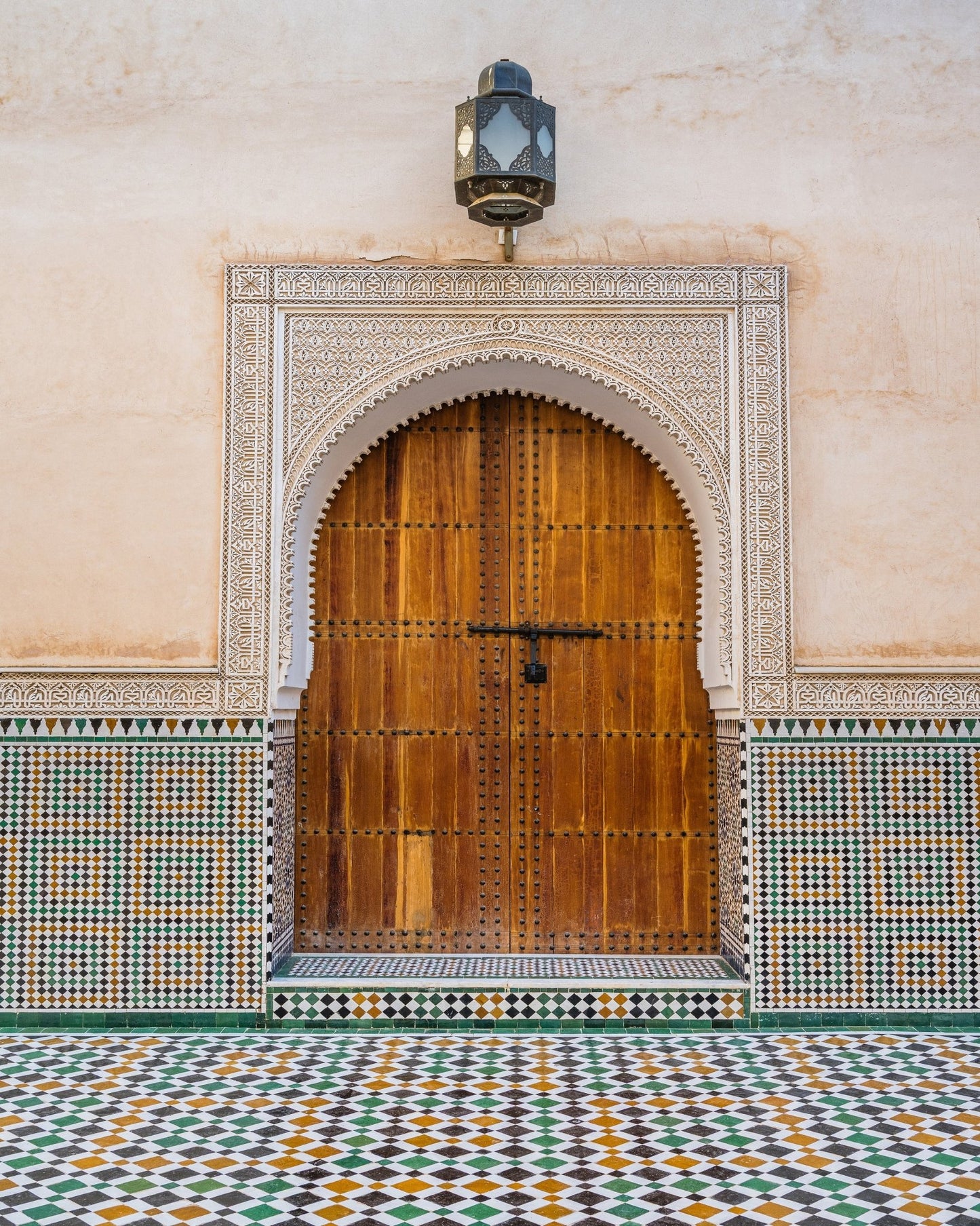 Moroccan Mosaic Door