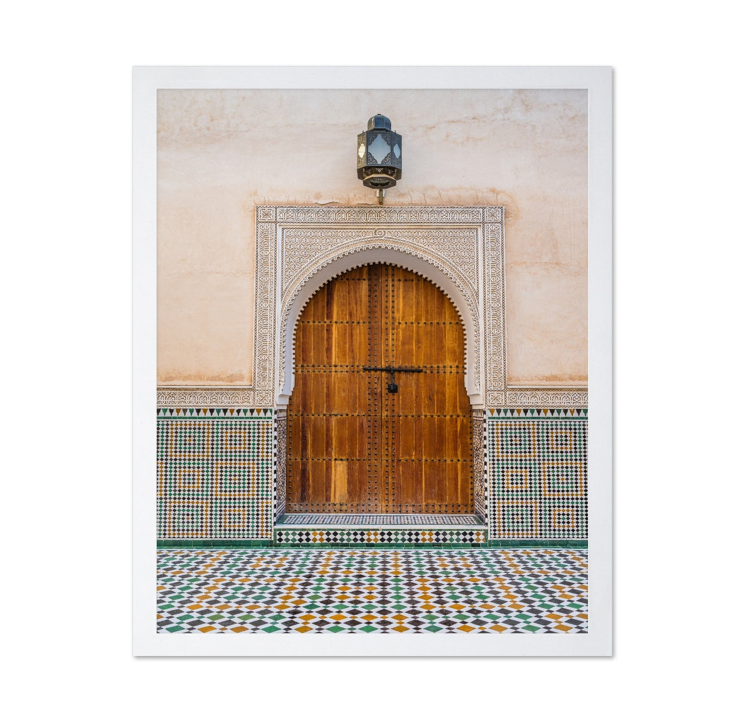 Moroccan Mosaic Door