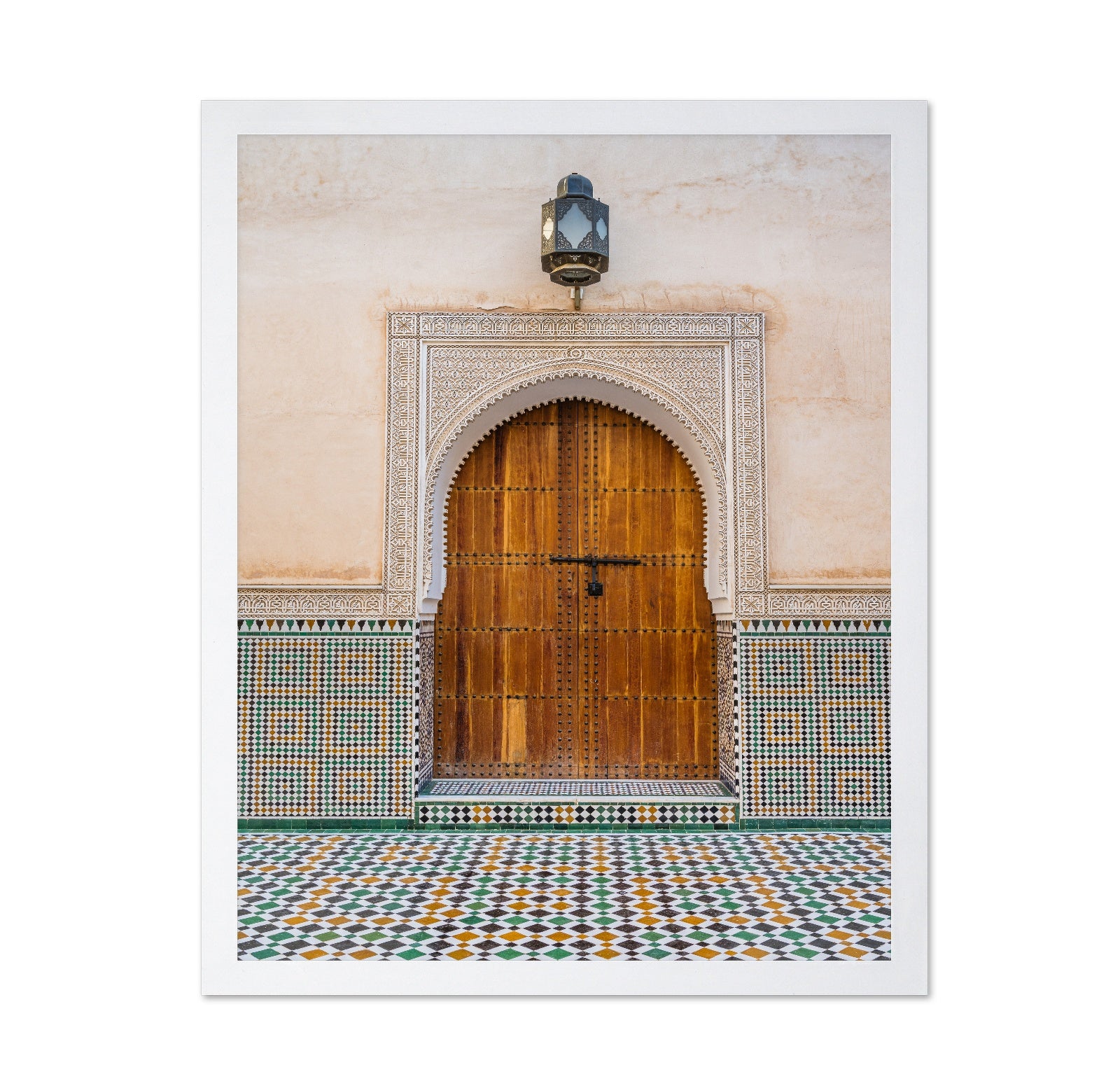 Moroccan Mosaic Door