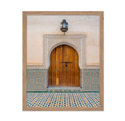 Moroccan Mosaic Door