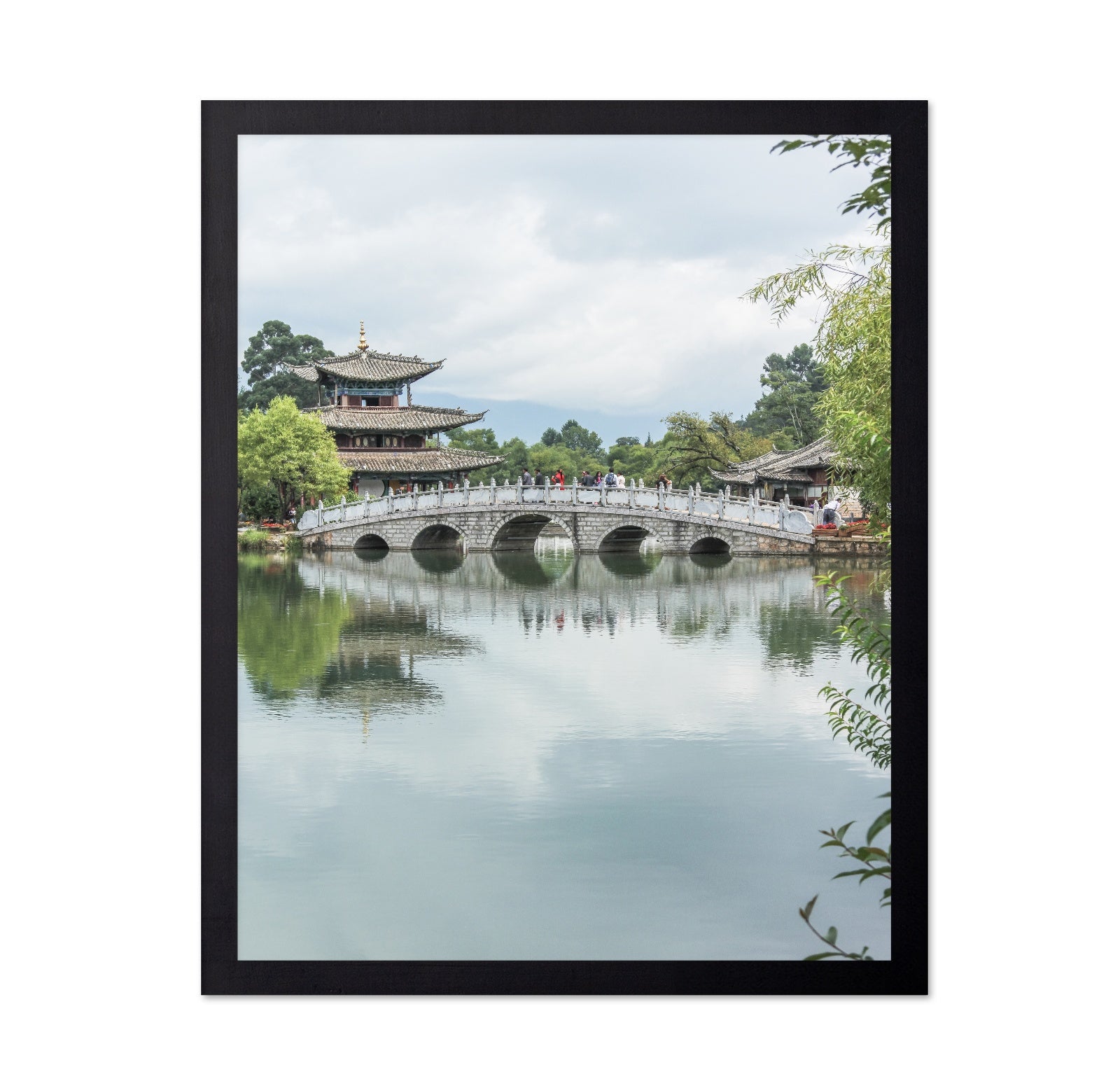 Garden Bridge Reflection