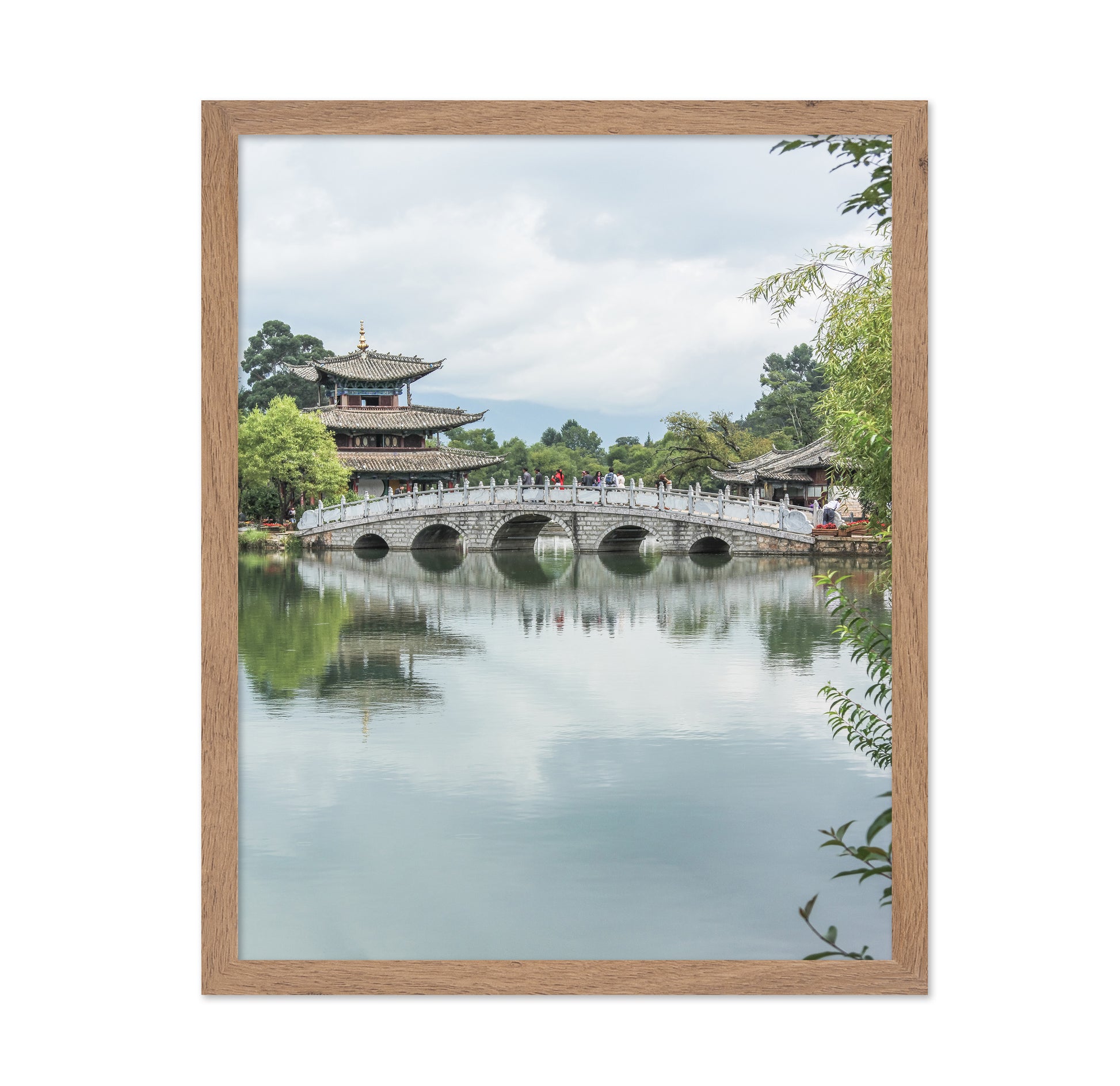 Garden Bridge Reflection