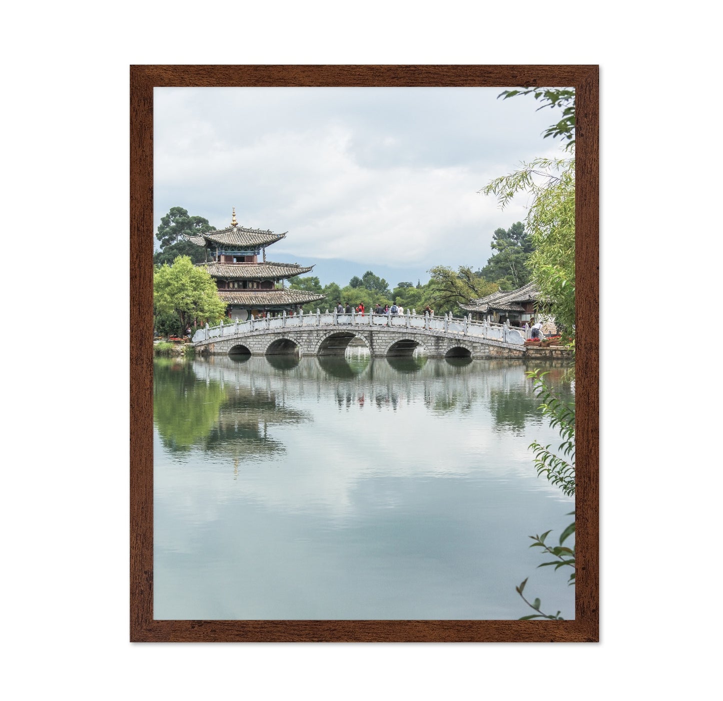 Garden Bridge Reflection