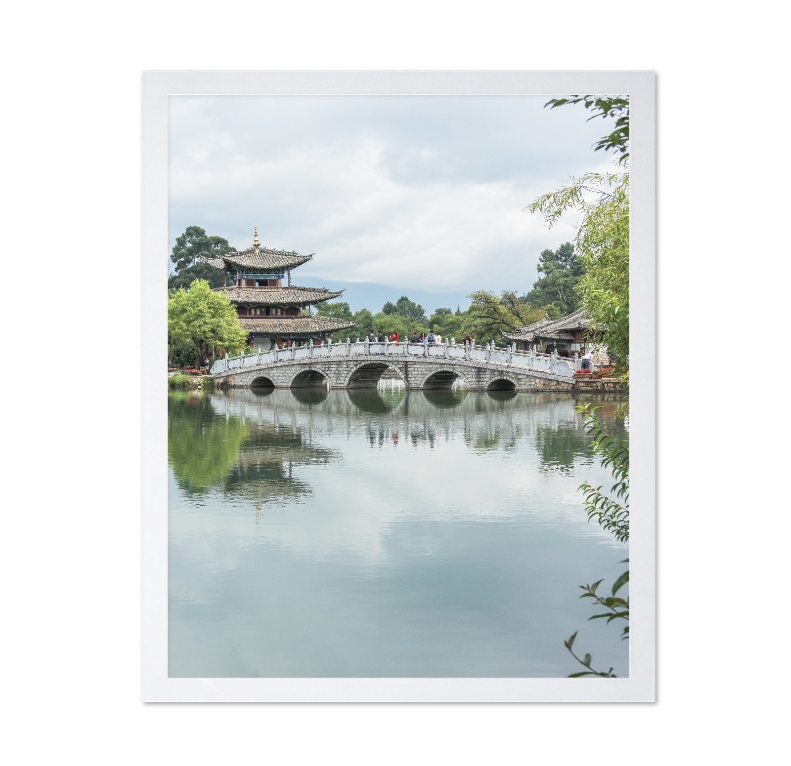 Garden Bridge Reflection