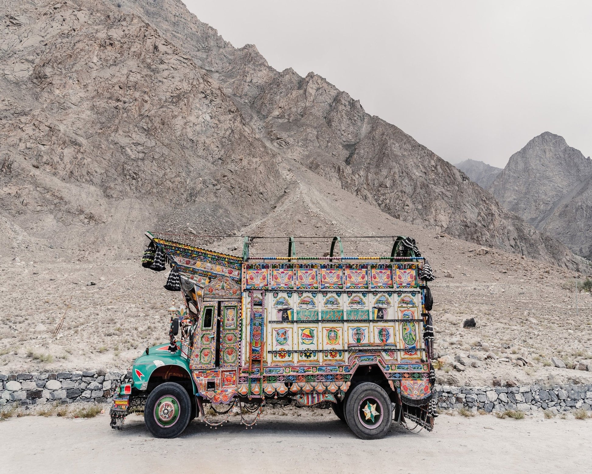 Colorful Desert Truck