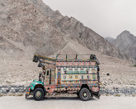 Colorful Desert Truck