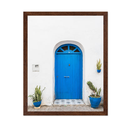 Blue Moroccan Door