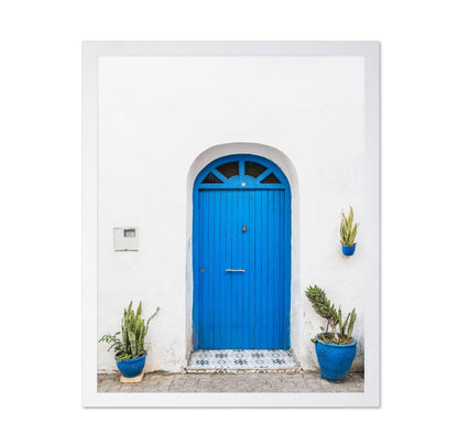 Blue Moroccan Door
