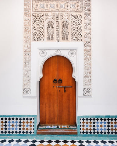Ornate Moroccan Door