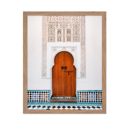 Ornate Moroccan Door