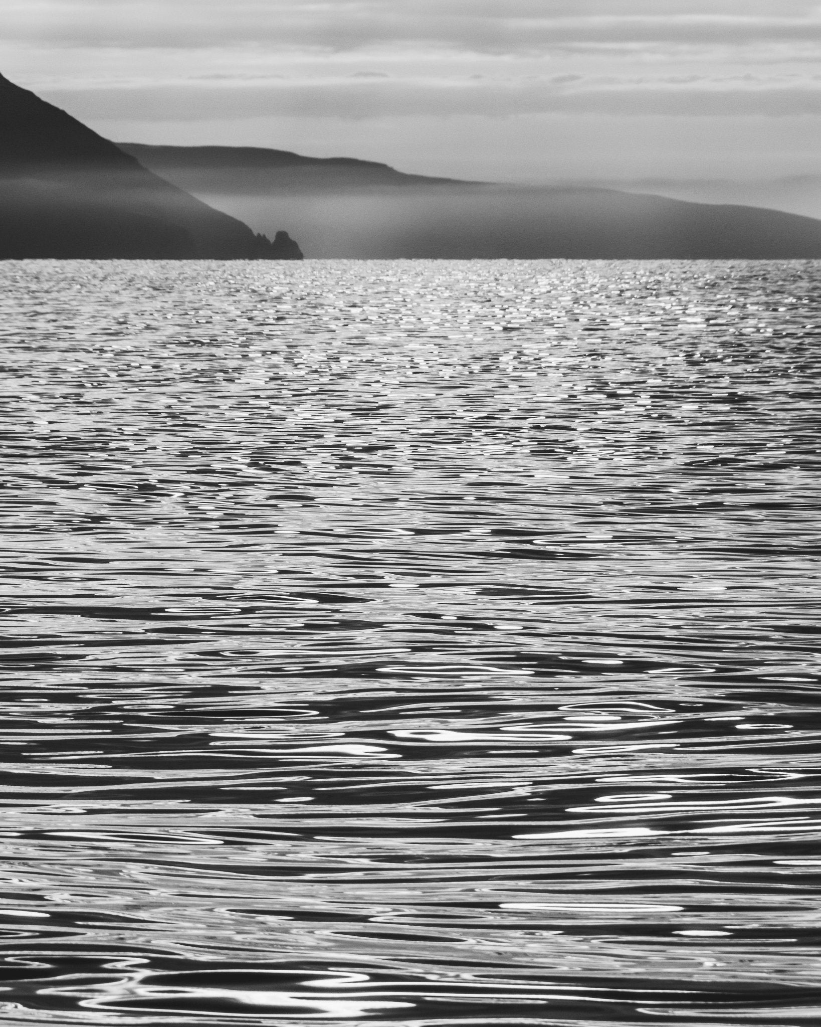 Mountain Sea Reflection