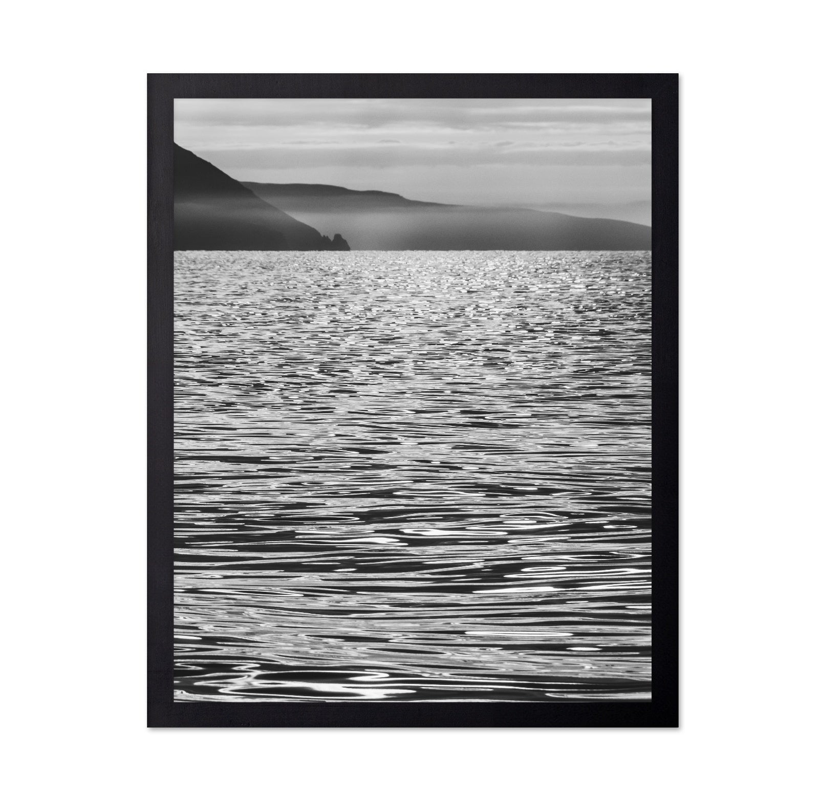 Mountain Sea Reflection