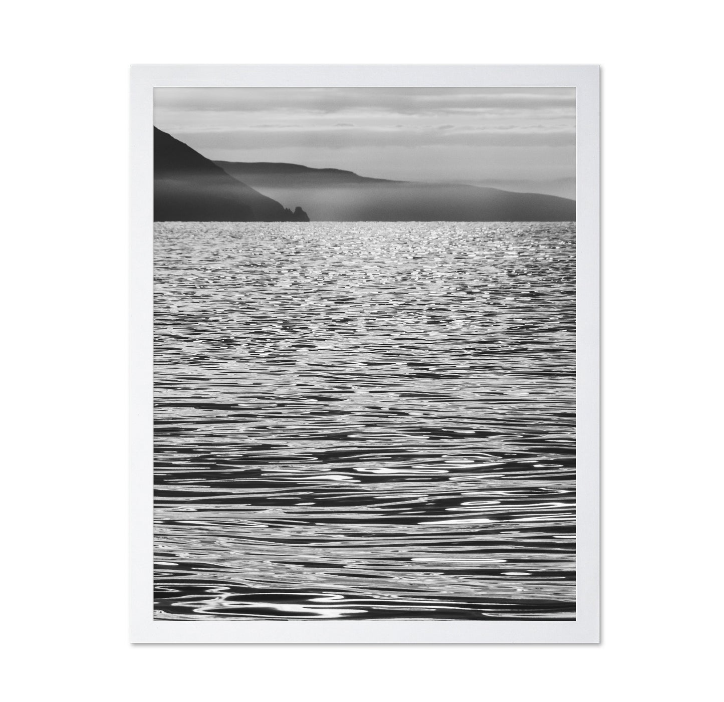 Mountain Sea Reflection