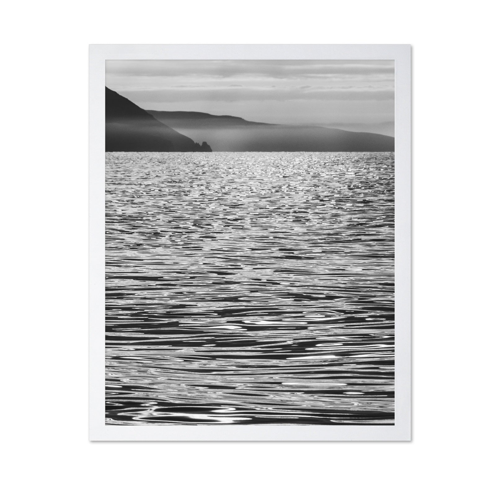 Mountain Sea Reflection