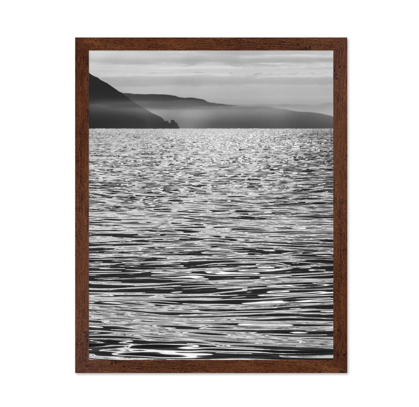 Mountain Sea Reflection