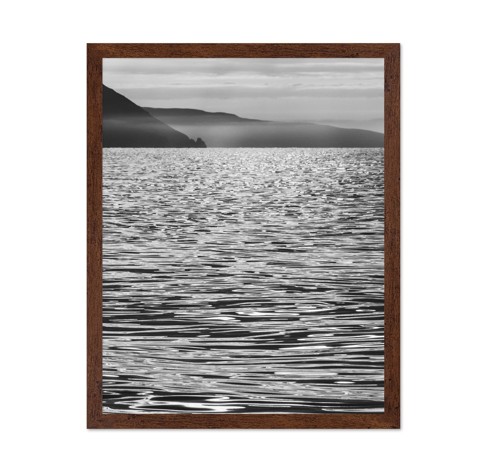 Mountain Sea Reflection
