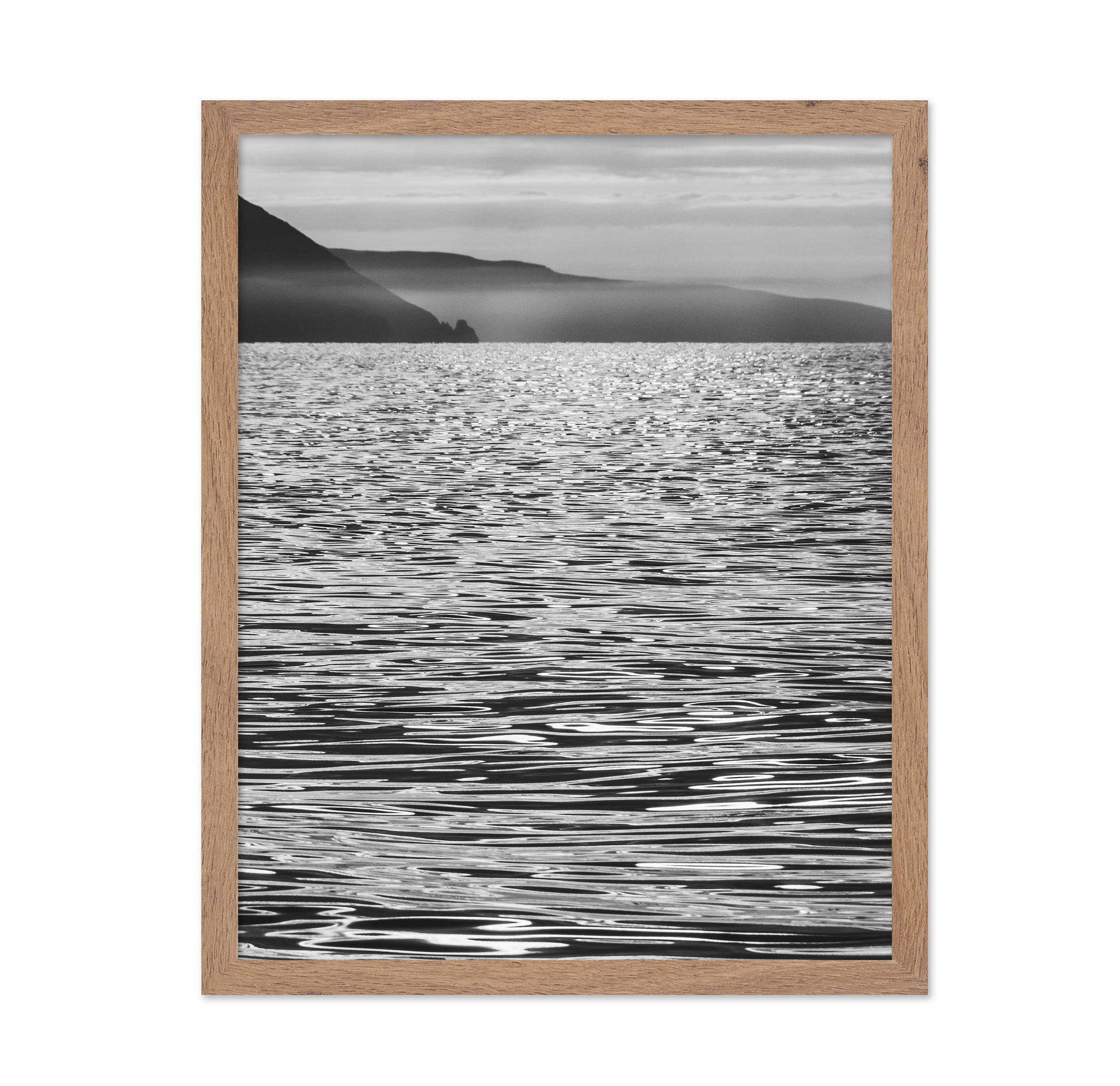 Mountain Sea Reflection