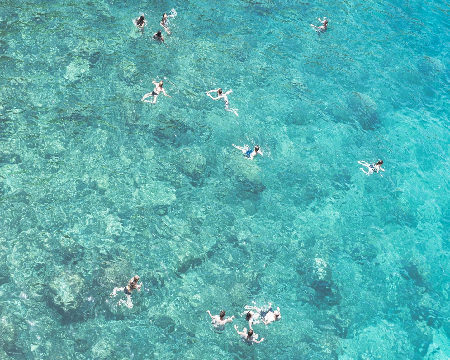 Swimming In Clear Waters