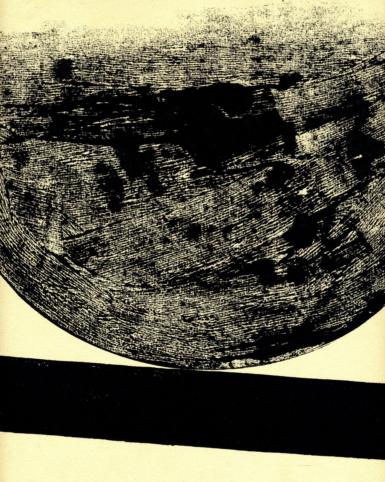 Textured Circle Form