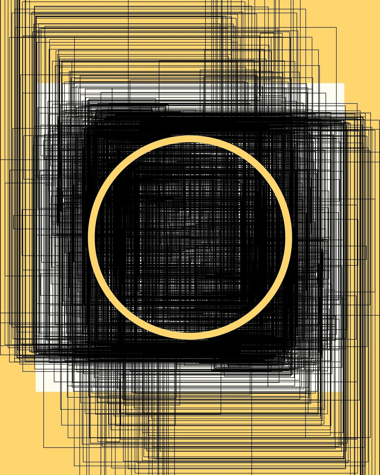 Yellow Circle Grid