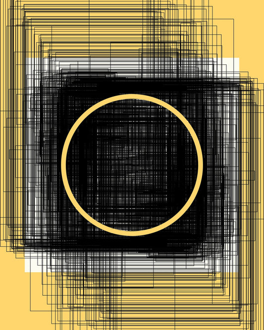 Yellow Circle Grid