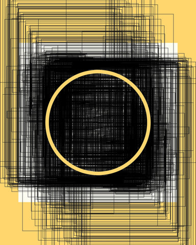 Yellow Circle Grid
