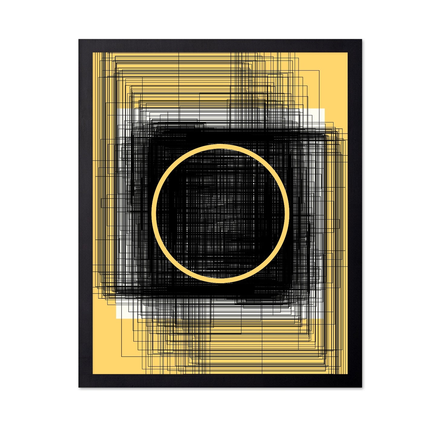 Yellow Circle Grid