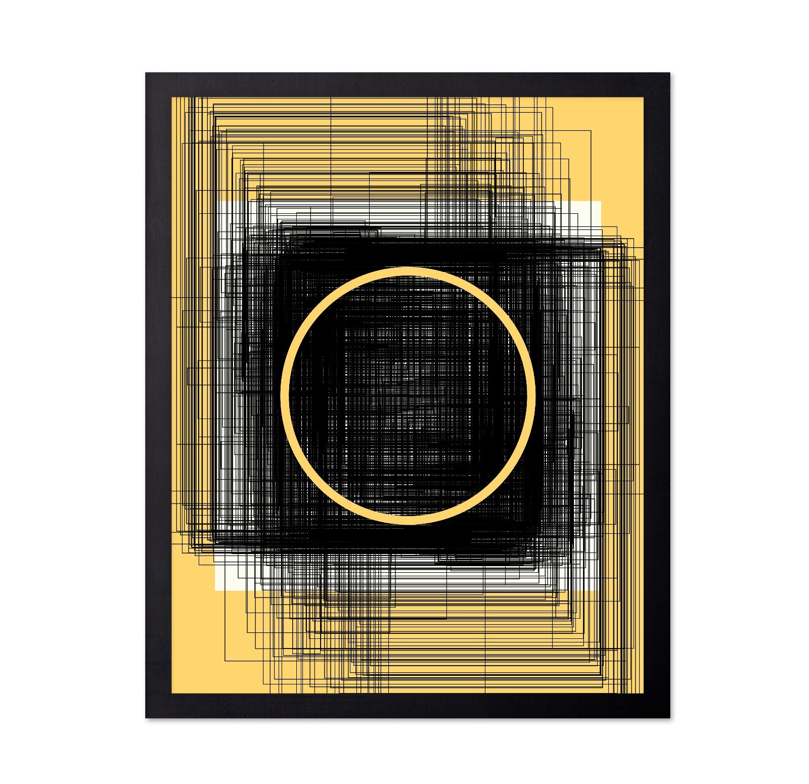 Yellow Circle Grid
