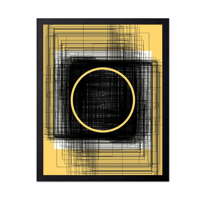 Yellow Circle Grid