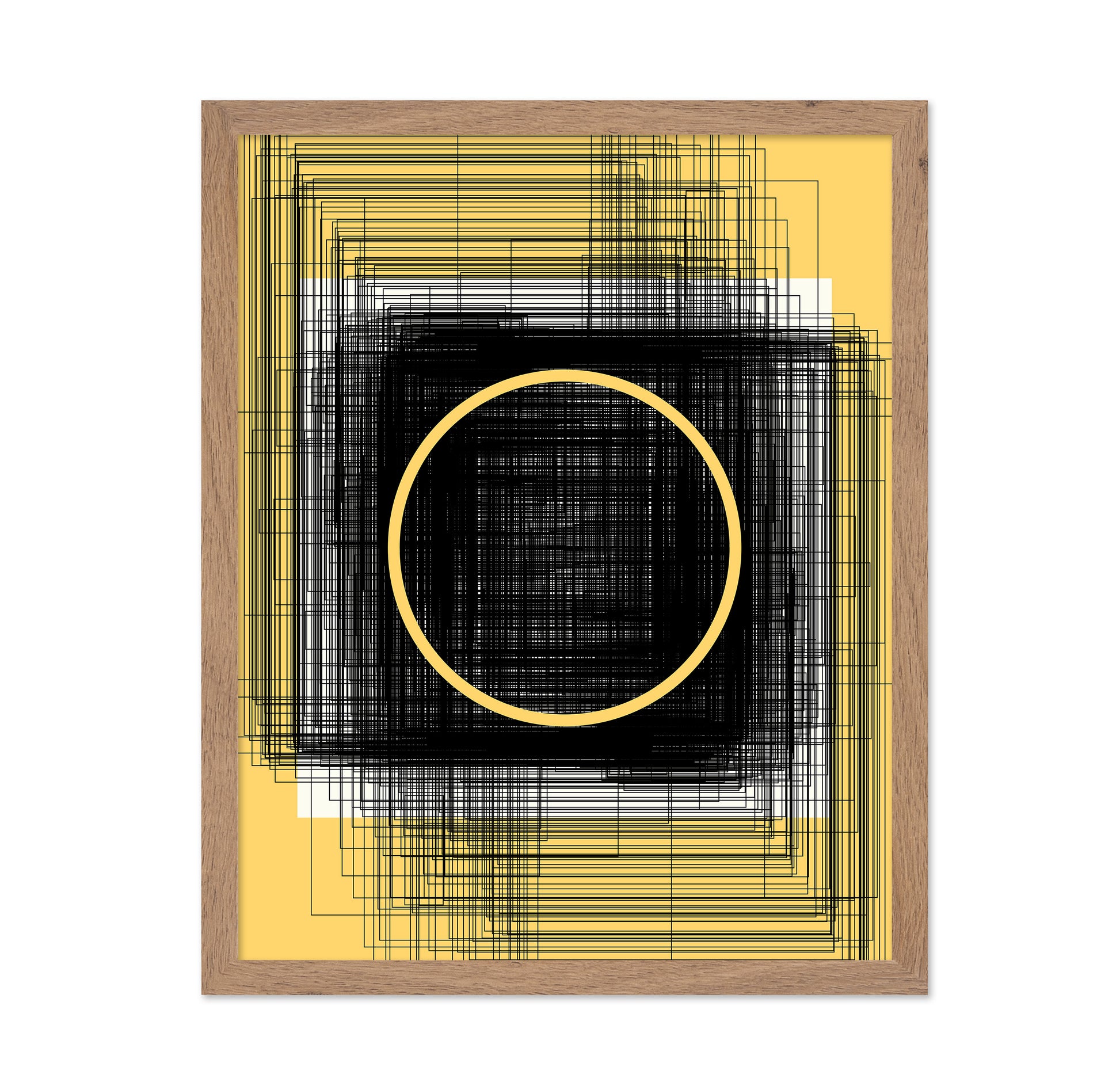 Yellow Circle Grid