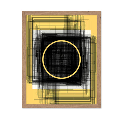 Yellow Circle Grid