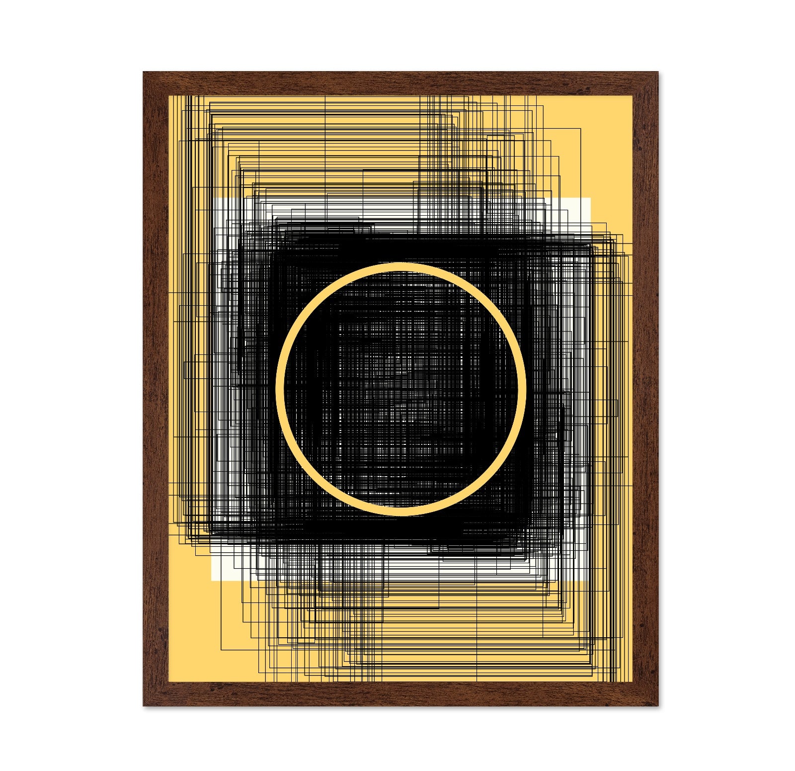 Yellow Circle Grid