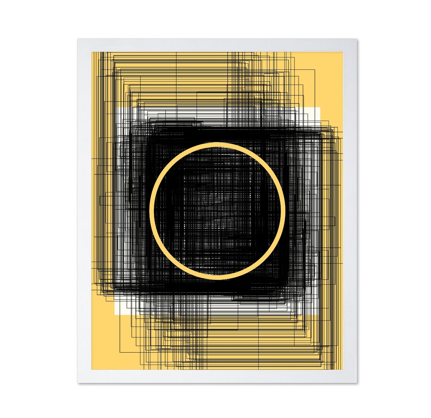 Yellow Circle Grid