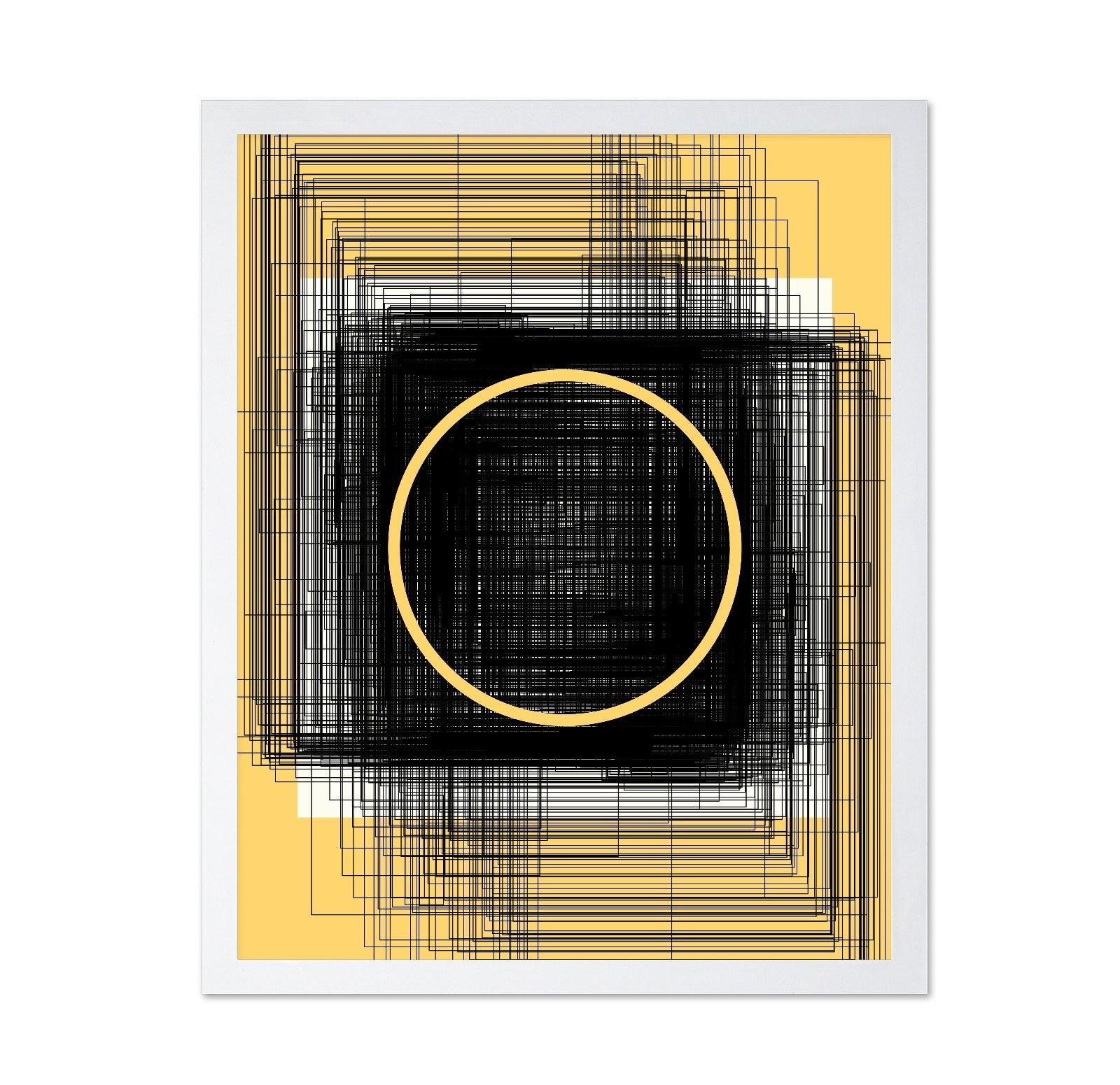 Yellow Circle Grid