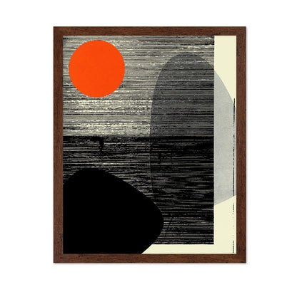 Abstract Sunset Shapes No1