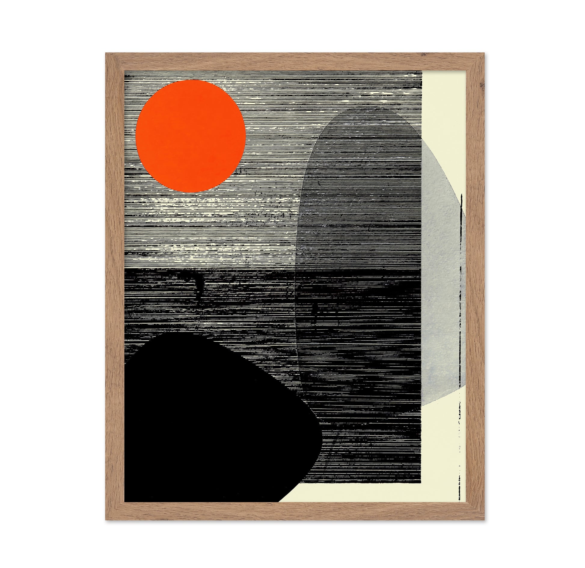Abstract Sunset Shapes No1