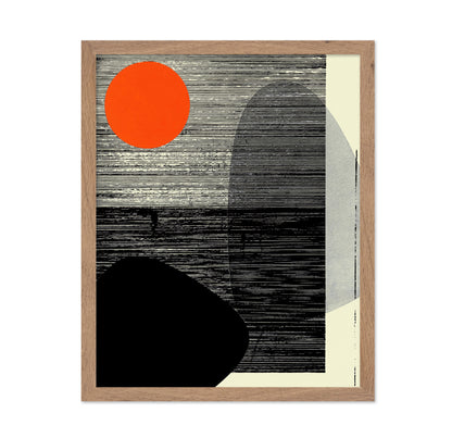 Abstract Sunset Shapes No1