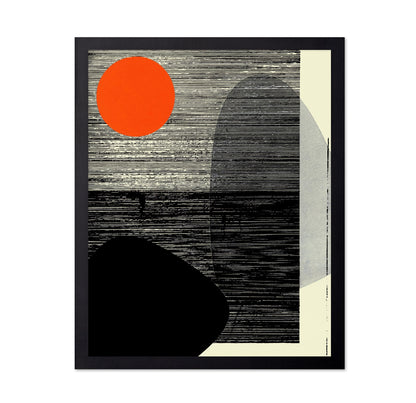 Abstract Sunset Shapes No1