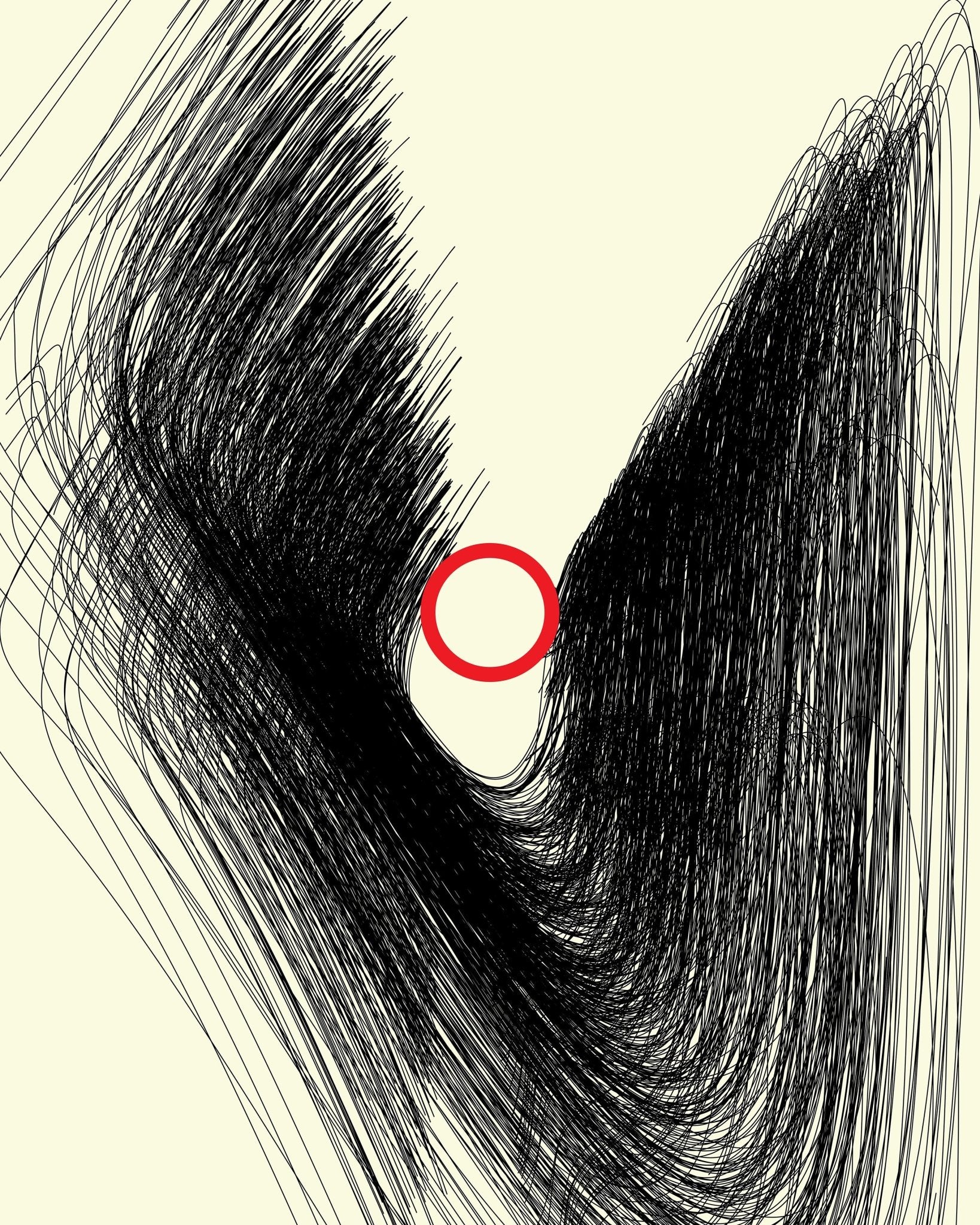 Swirling Line Chaos