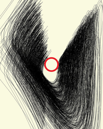Swirling Line Chaos
