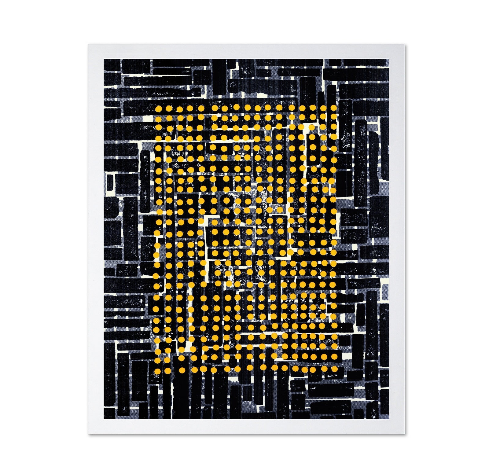 Yellow Dot Grid