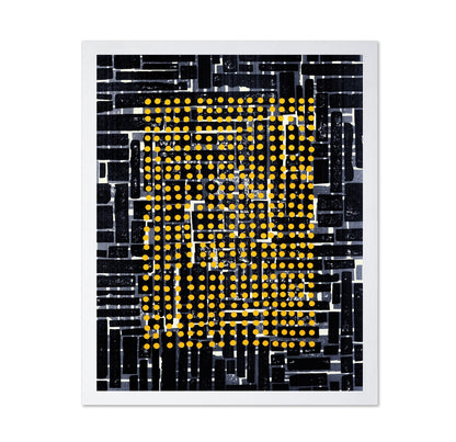 Yellow Dot Grid