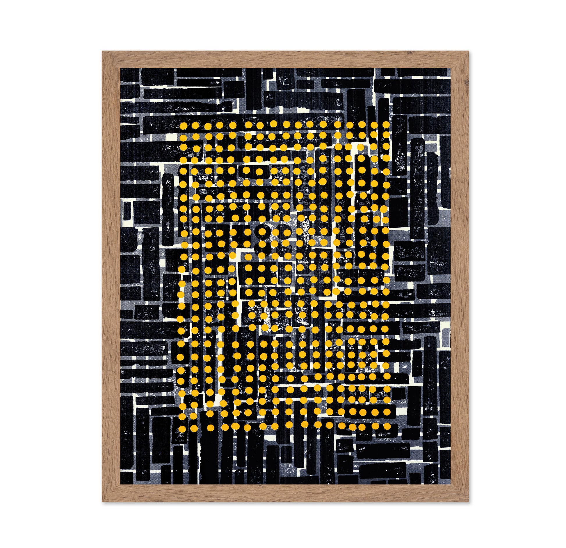 Yellow Dot Grid