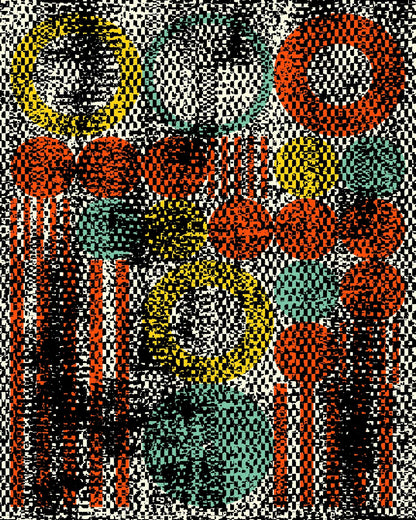 Vibrant Dot Chaos